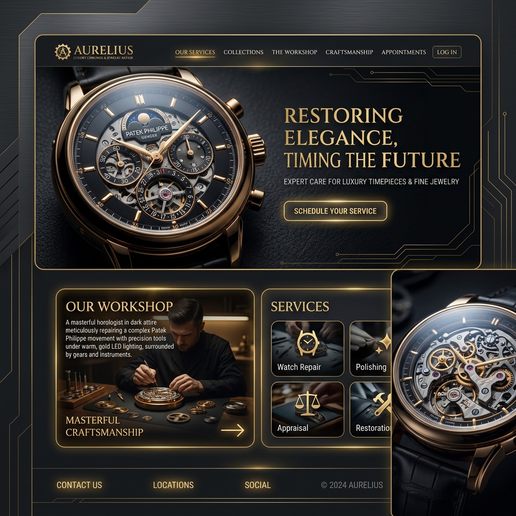 ChronoCraft Watch Store